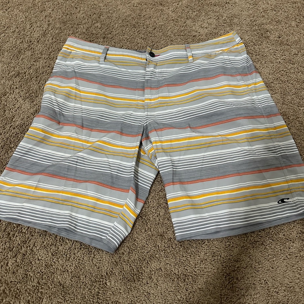 O'Neill Multicolor Striped Men's Swim Hybrids